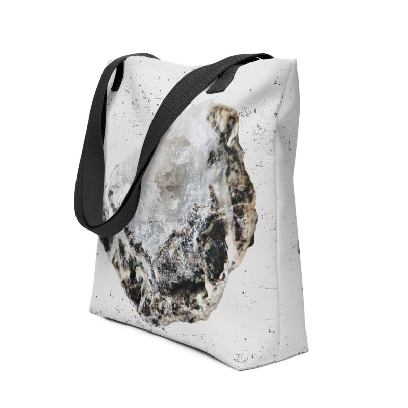 Ashen Stone – Graphic Tote tote bags (front view)