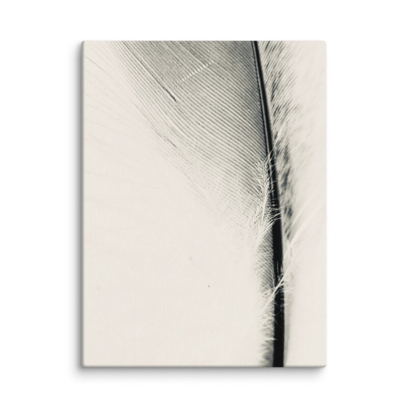 Serene Cascade gallery wrapped canvas art