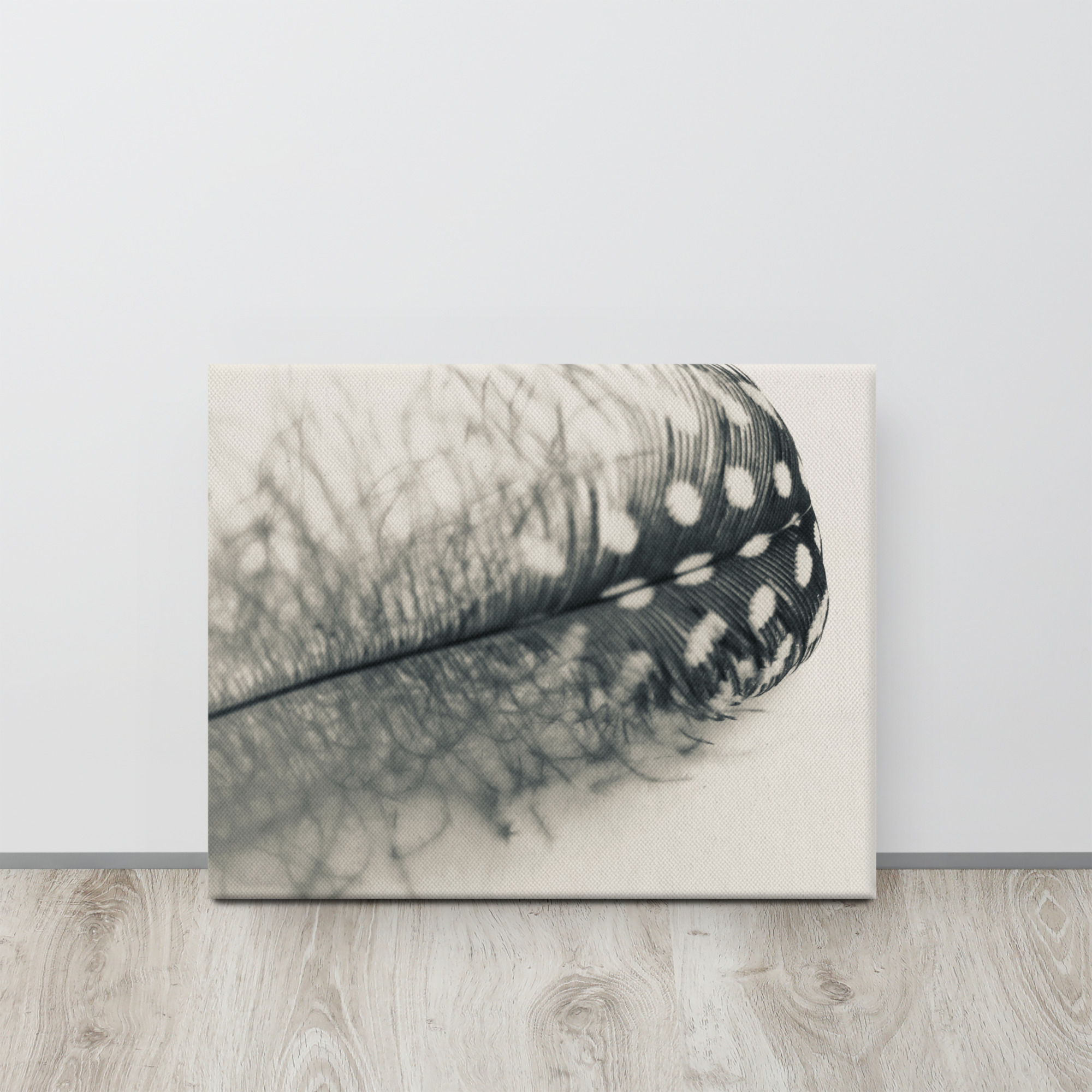 Misty Plume Misty Plume gallery wrapped canvas art (front view)