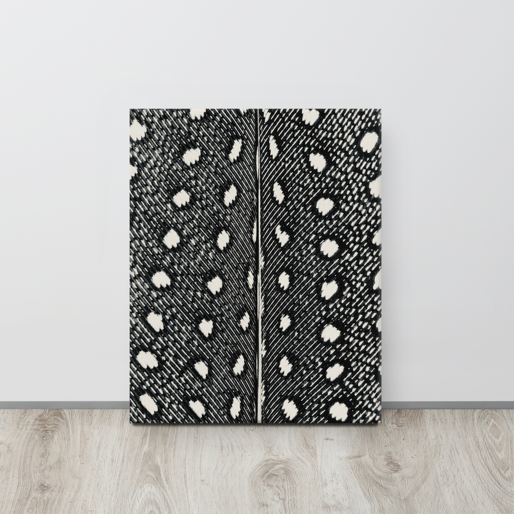 Guinean Divide gallery wrapped canvas art (front view)