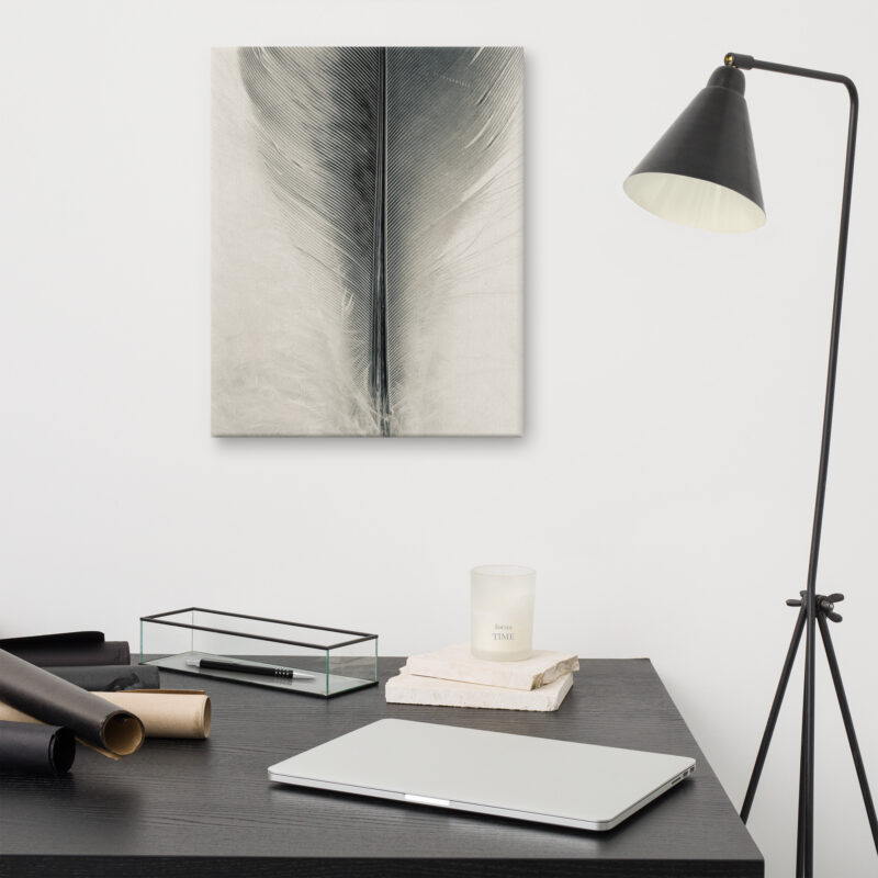 Monolith Quill gallery wrapped canvas art (front view)