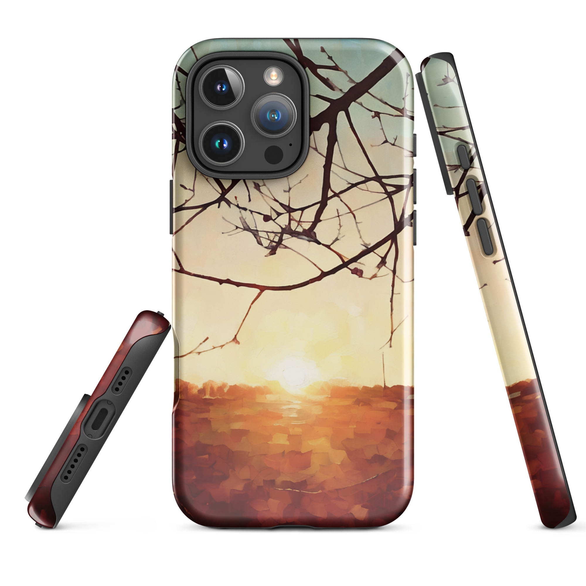Autumn Sunset – iPhone® Case Autumn Sunset – iPhone® Case phone case – IPhone 11 (front view)