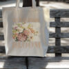 Dream Bloom — Peach Blossom Standard Tote tote bags – Natural