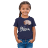 Born to Bloom – Blush Peony Born to Bloom – Blush Peony kids' t-shirt – Black
