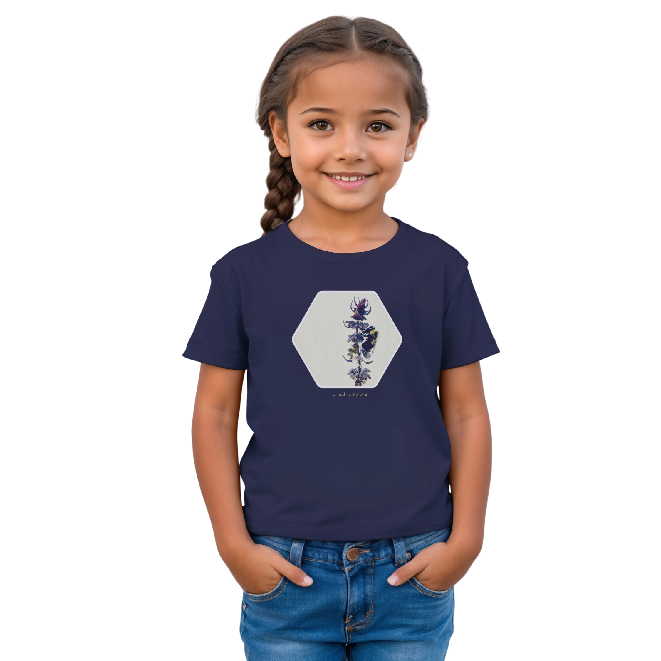 Bee & Basil – Children’s Tee kids' t-shirt – Black