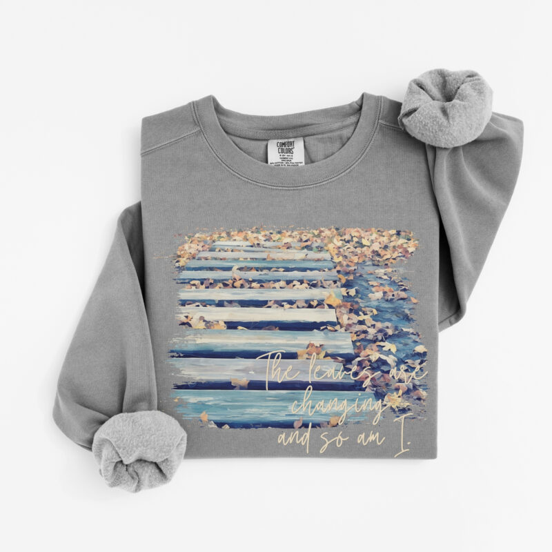 Steps of Change – Classic Fleece Sweatshirt vintage style sweatshirts – Blue Jean