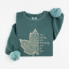 Leaves of Change – Vintage Fleece Sweatshirt vintage style sweatshirts – Blue Spruce