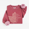 Leaves of Change – Vintage Fleece Sweatshirt vintage style sweatshirts – Blue Spruce