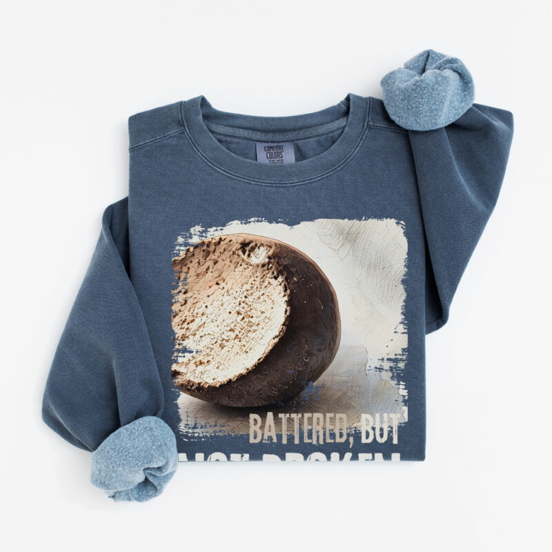 Not Broken vintage style sweatshirts – Denim