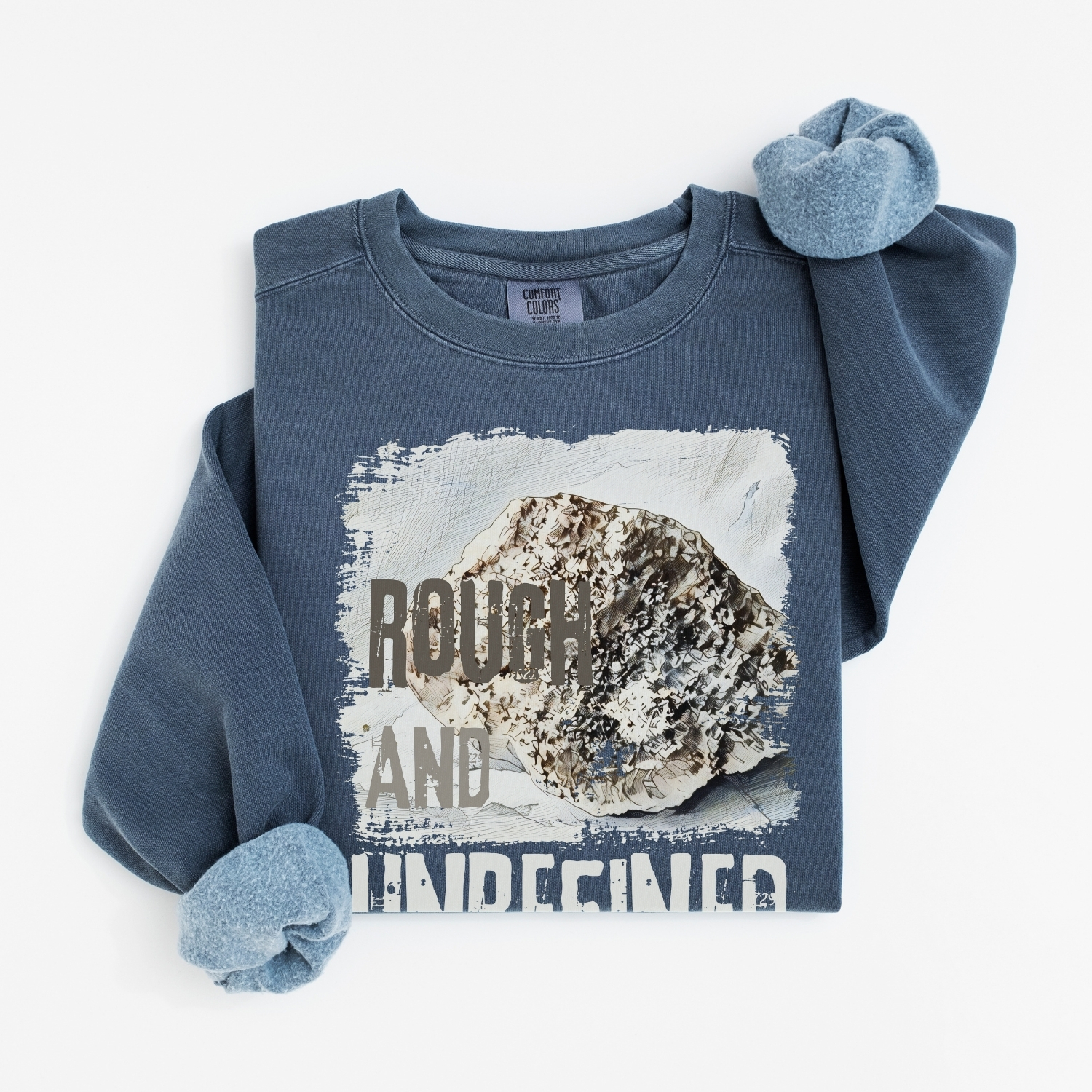 Unrefined vintage style sweatshirts – Denim