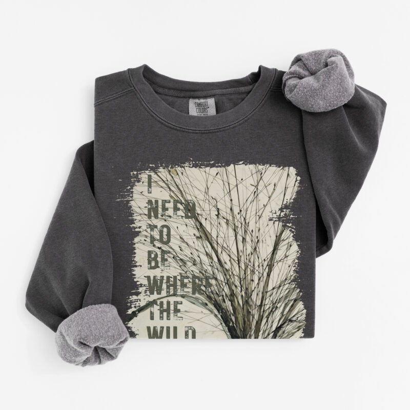 Grassy Sway — Field Edition Sweatshirt Grassy Sway — Field Edition Sweatshirt vintage style sweatshirts – Blue Jean