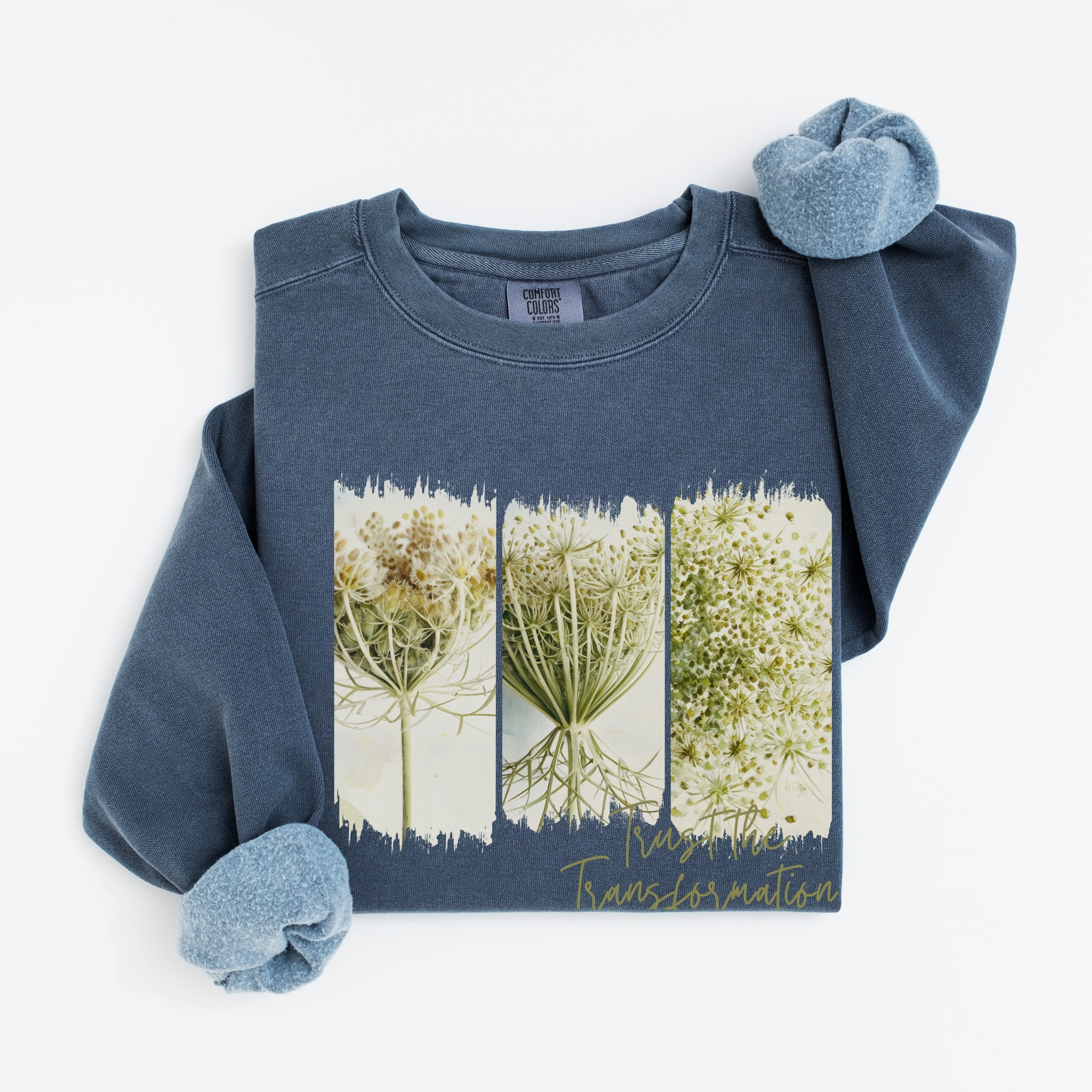 Lace Transformation Lace Transformation vintage style sweatshirts – Blue Spruce