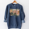 Becoming – Sweatshirt Becoming – Sweatshirt vintage style sweatshirts – Blue Spruce (front view)