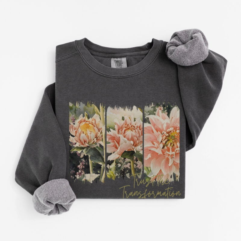 Becoming – Sweatshirt Becoming – Sweatshirt vintage style sweatshirts – Blue Spruce