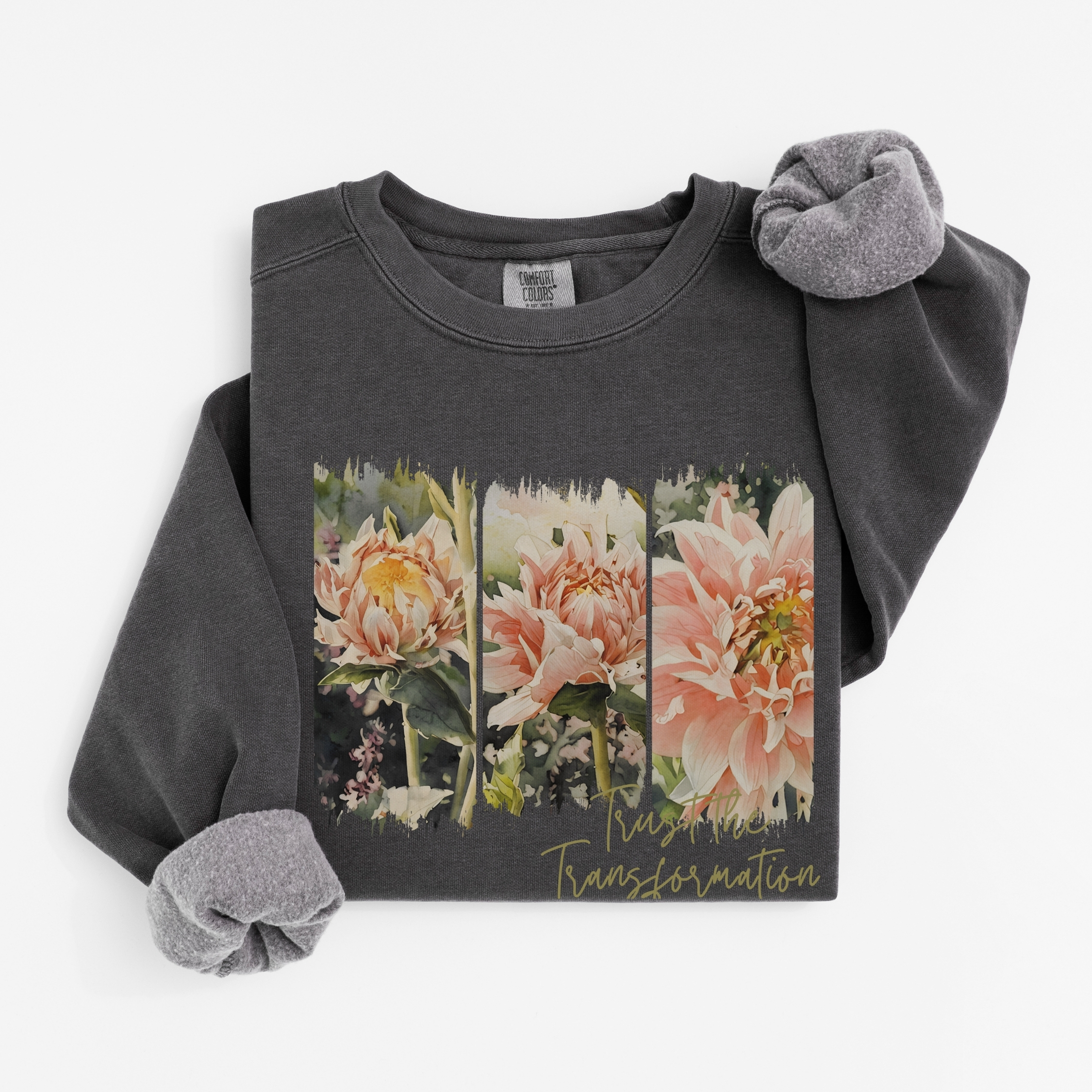 Becoming – Sweatshirt Becoming – Sweatshirt vintage style sweatshirts – Blue Spruce