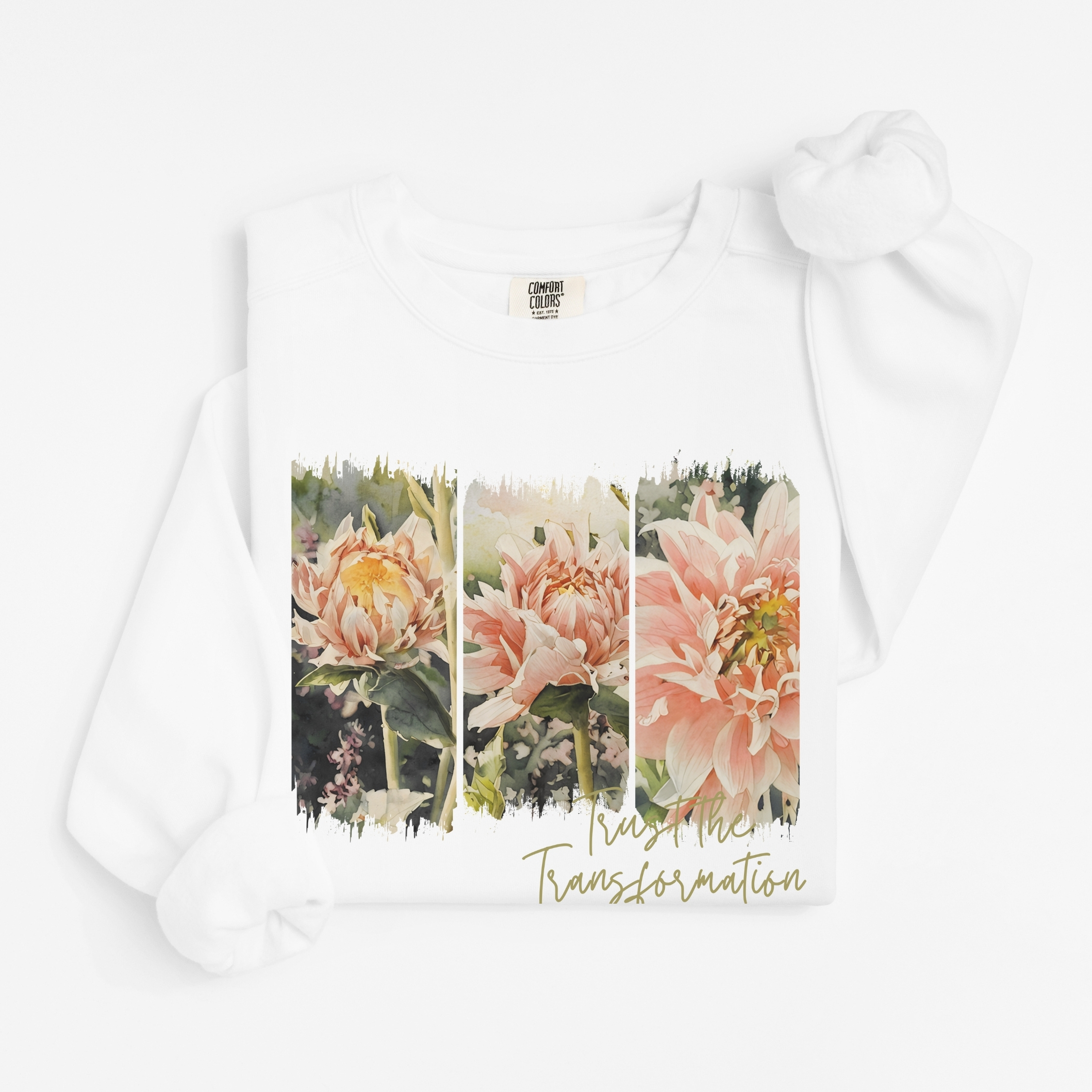 Becoming – Sweatshirt Becoming – Sweatshirt vintage style sweatshirts – Blue Spruce