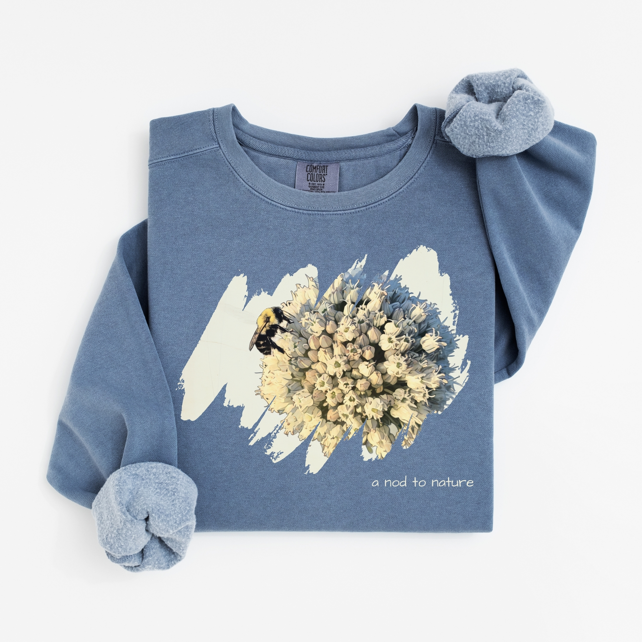 Gather – Unisex Sweatshirt vintage style sweatshirts – Blue Jean