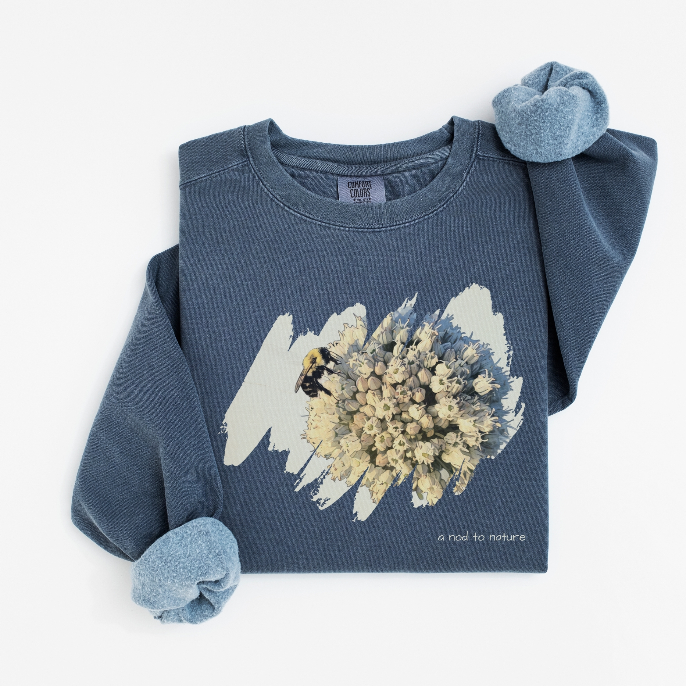 Gather – Unisex Sweatshirt vintage style sweatshirts – Blue Jean