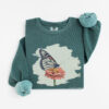 Monarch & Bloom – Unisex Sweatshirt vintage style sweatshirts – Blue Jean