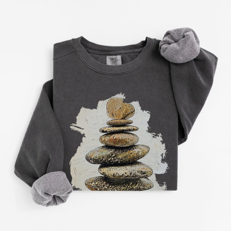Stacked Stones Stacked Stones vintage style sweatshirts – Denim