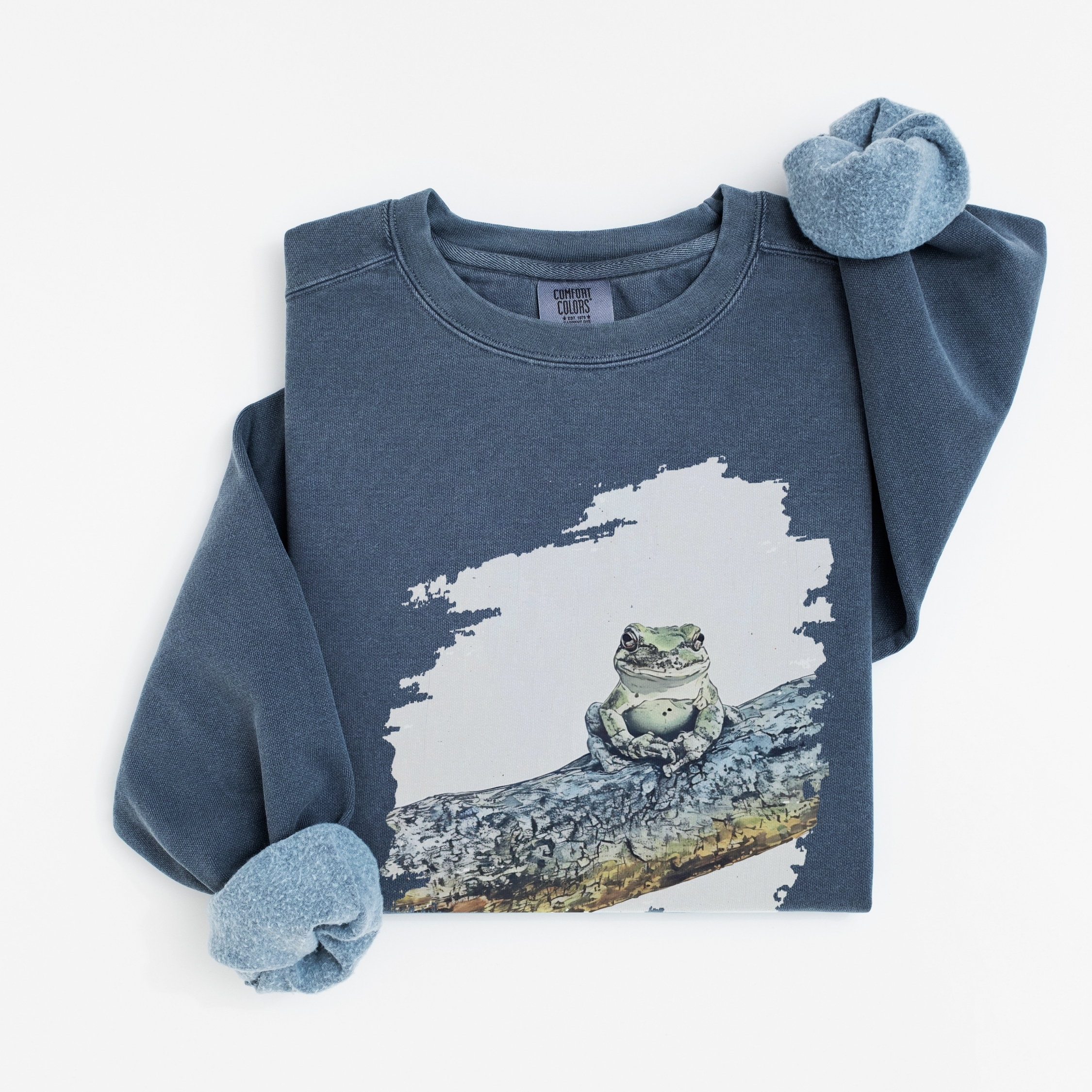 Tree Frog vintage style sweatshirts – Blue Spruce