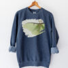 Luna Luna vintage style sweatshirts – Blue Jean (front view)