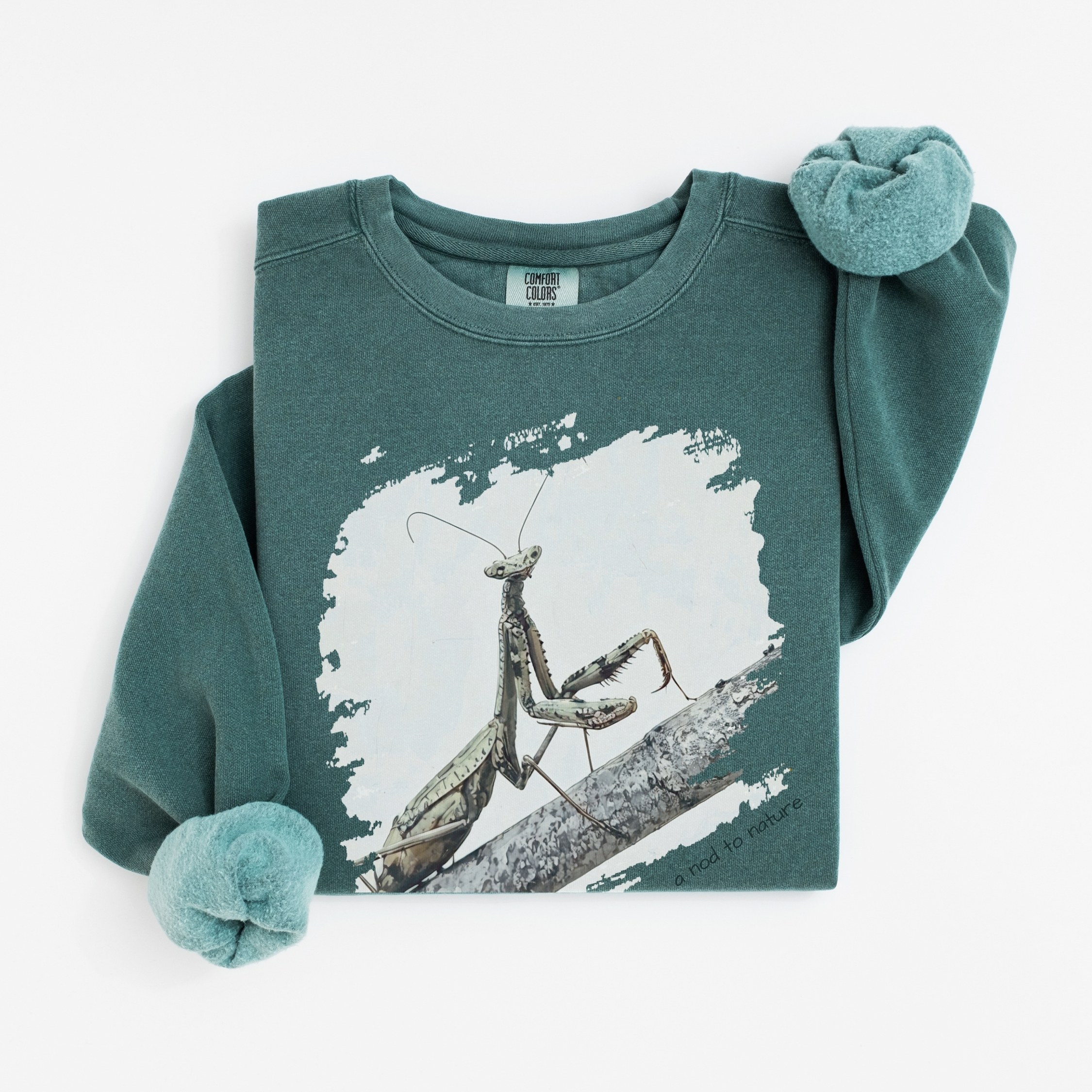 Praying Mantis Praying Mantis vintage style sweatshirts – Blue Spruce