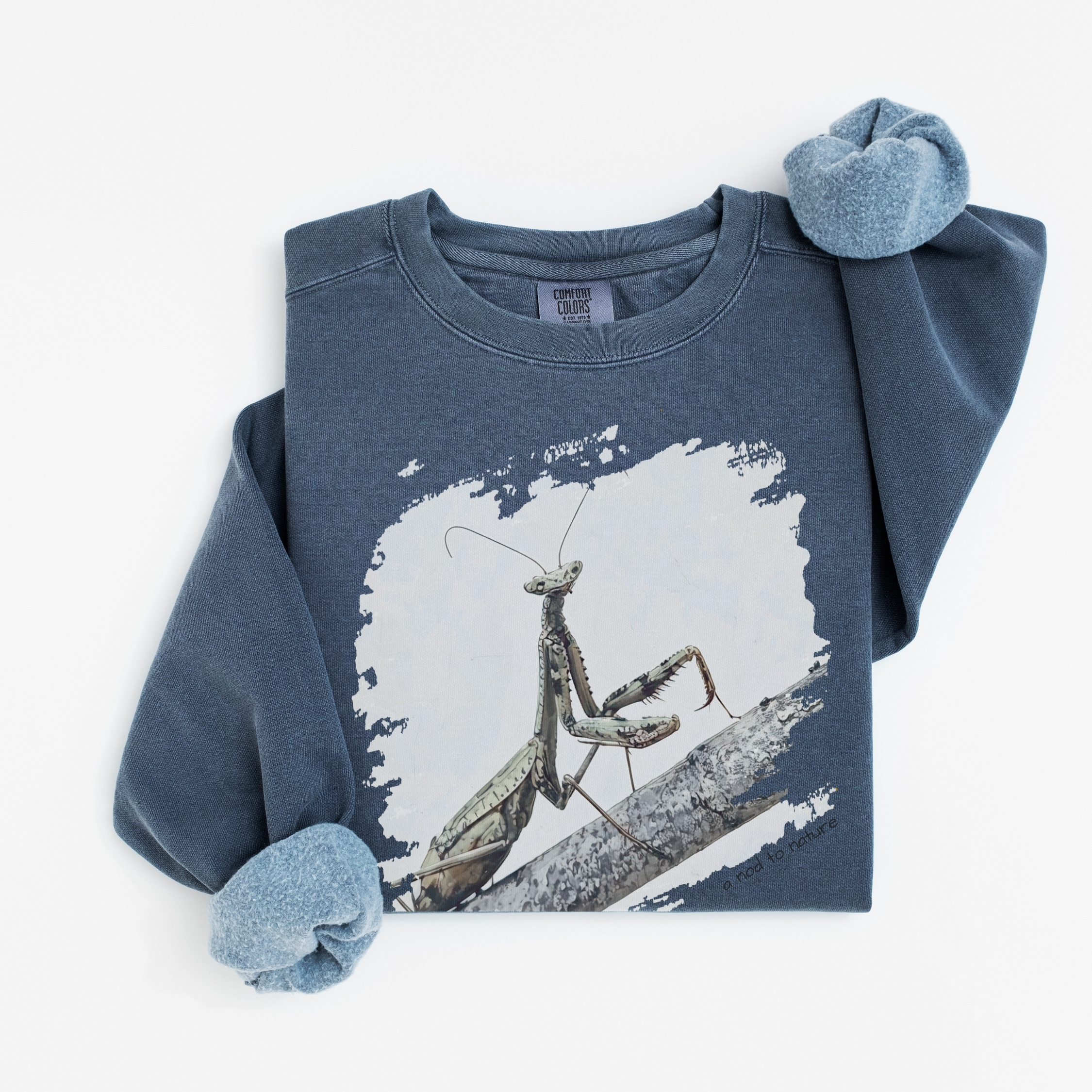 Praying Mantis Praying Mantis vintage style sweatshirts – Blue Spruce