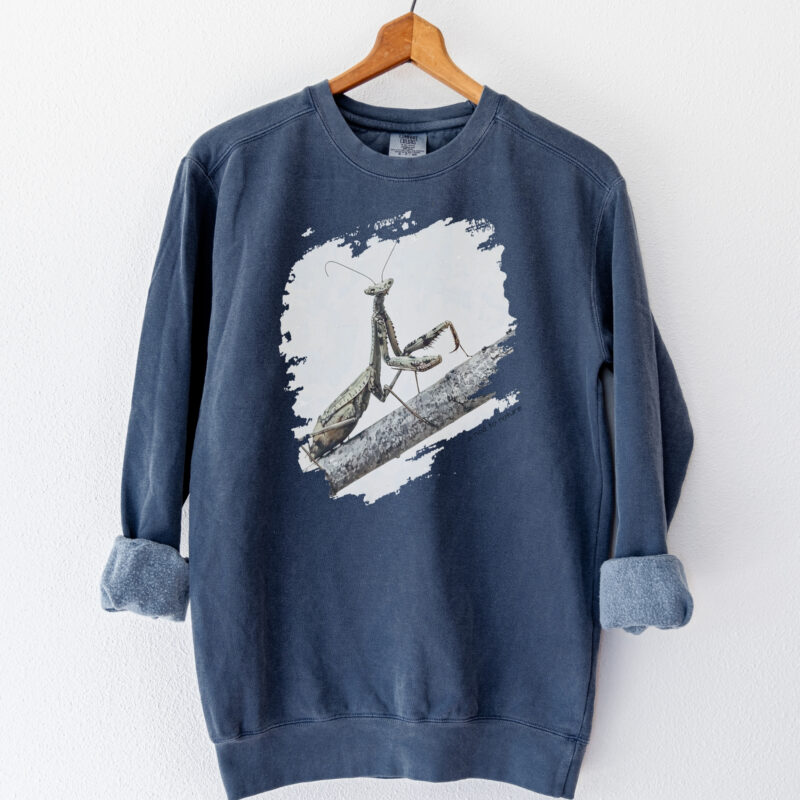 Praying Mantis Praying Mantis vintage style sweatshirts – Blue Spruce