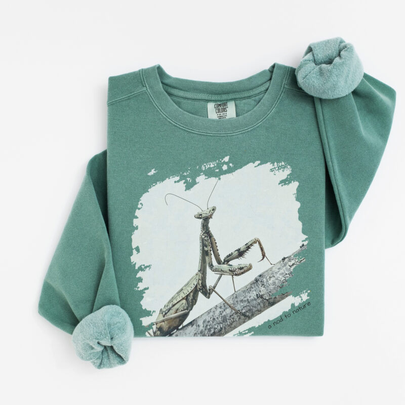 Praying Mantis Praying Mantis vintage style sweatshirts – Blue Spruce