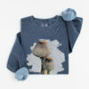 Mushroom Mushroom vintage style sweatshirts – Denim