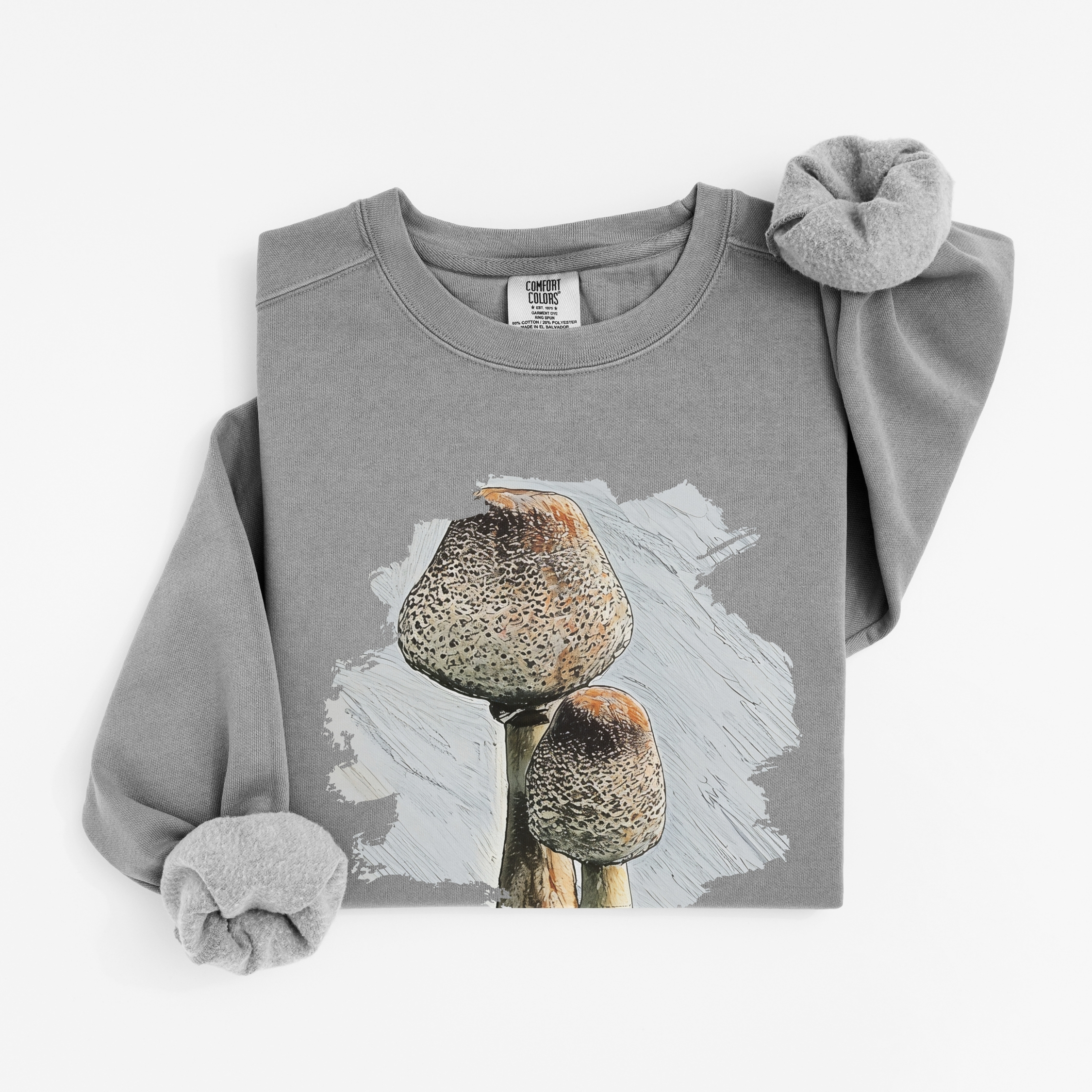 Mushroom Mushroom vintage style sweatshirts – Denim