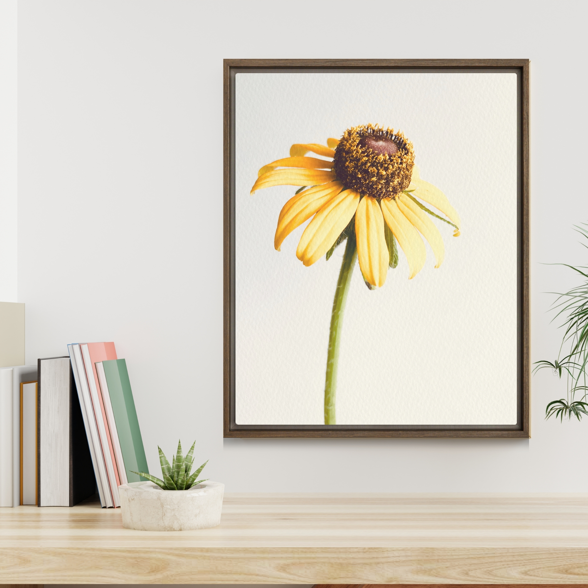 Simple Cheer framed canvas art