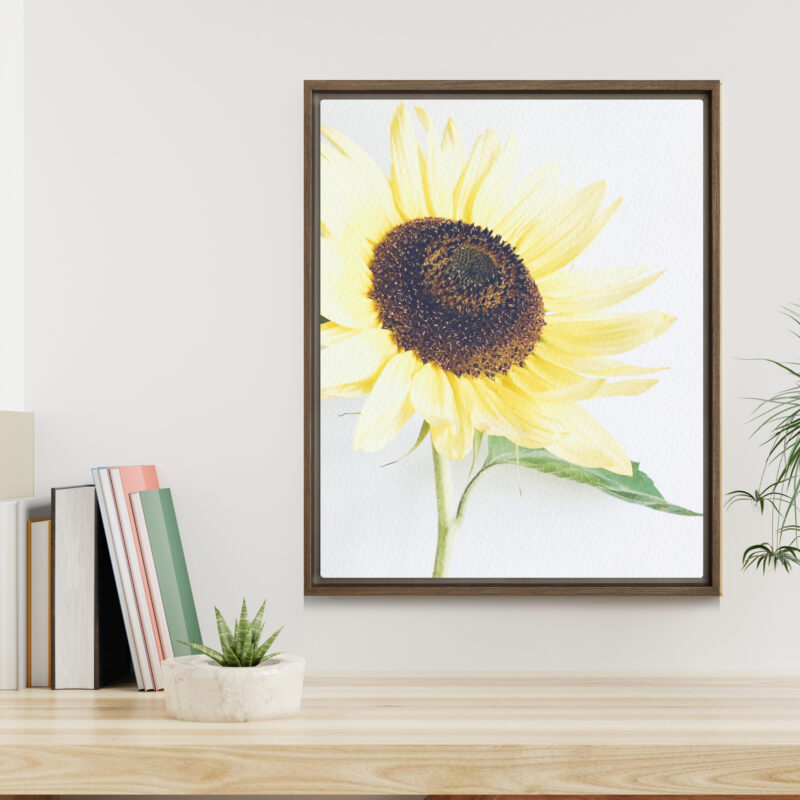 Open Face framed canvas art