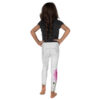 Double Cosmos Pink – Children’s Leggings kids' leggings – 2T (back view)