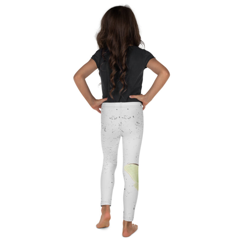 Luna Moth – Children’s Leggings Luna Moth – Children’s Leggings kids' leggings – 2T (back view)