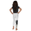 Black Dahlia – Children’s Leggings Black Dahlia – Children’s Leggings kids' leggings – 2T (back view)