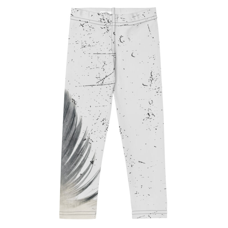 Feather – Children’s Leggings Feather – Children’s Leggings kids' leggings – 2T (front view)