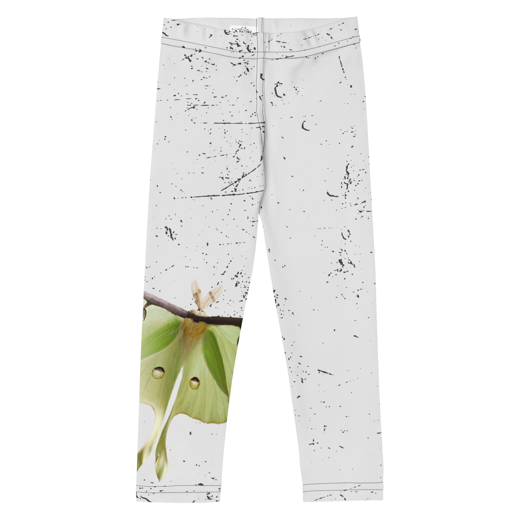 Luna Moth – Children’s Leggings Luna Moth – Children’s Leggings kids' leggings – 2T (front view)