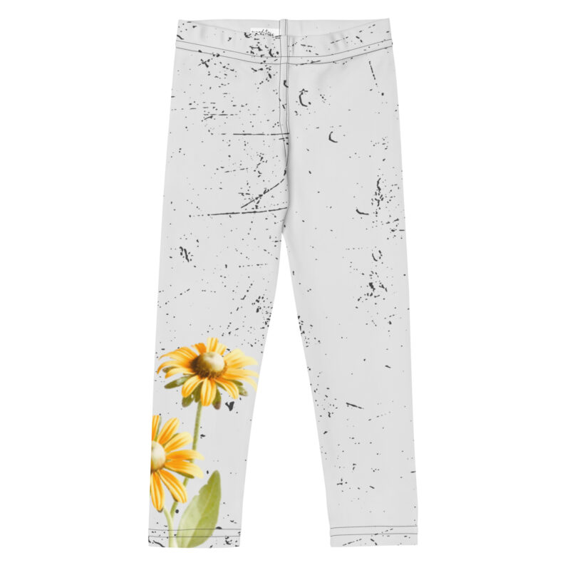 Brown Eyed Susan – Children’s Leggings Brown Eyed Susan – Children’s Leggings kids' leggings – 2T (front view)
