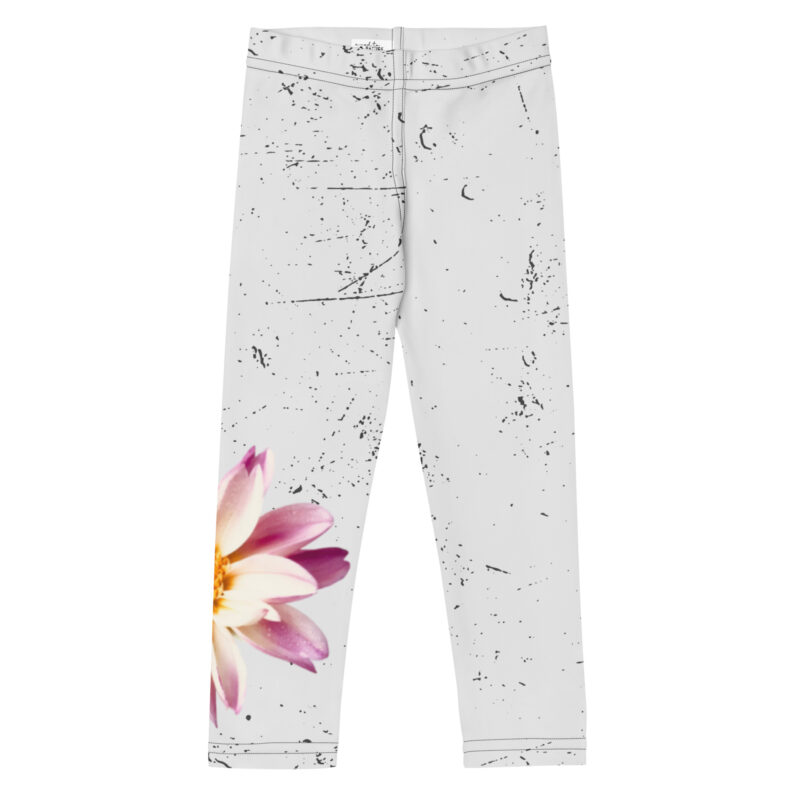 Dahlia Yellow – Children’s Leggings Dahlia Yellow – Children’s Leggings kids' leggings – 2T (front view)