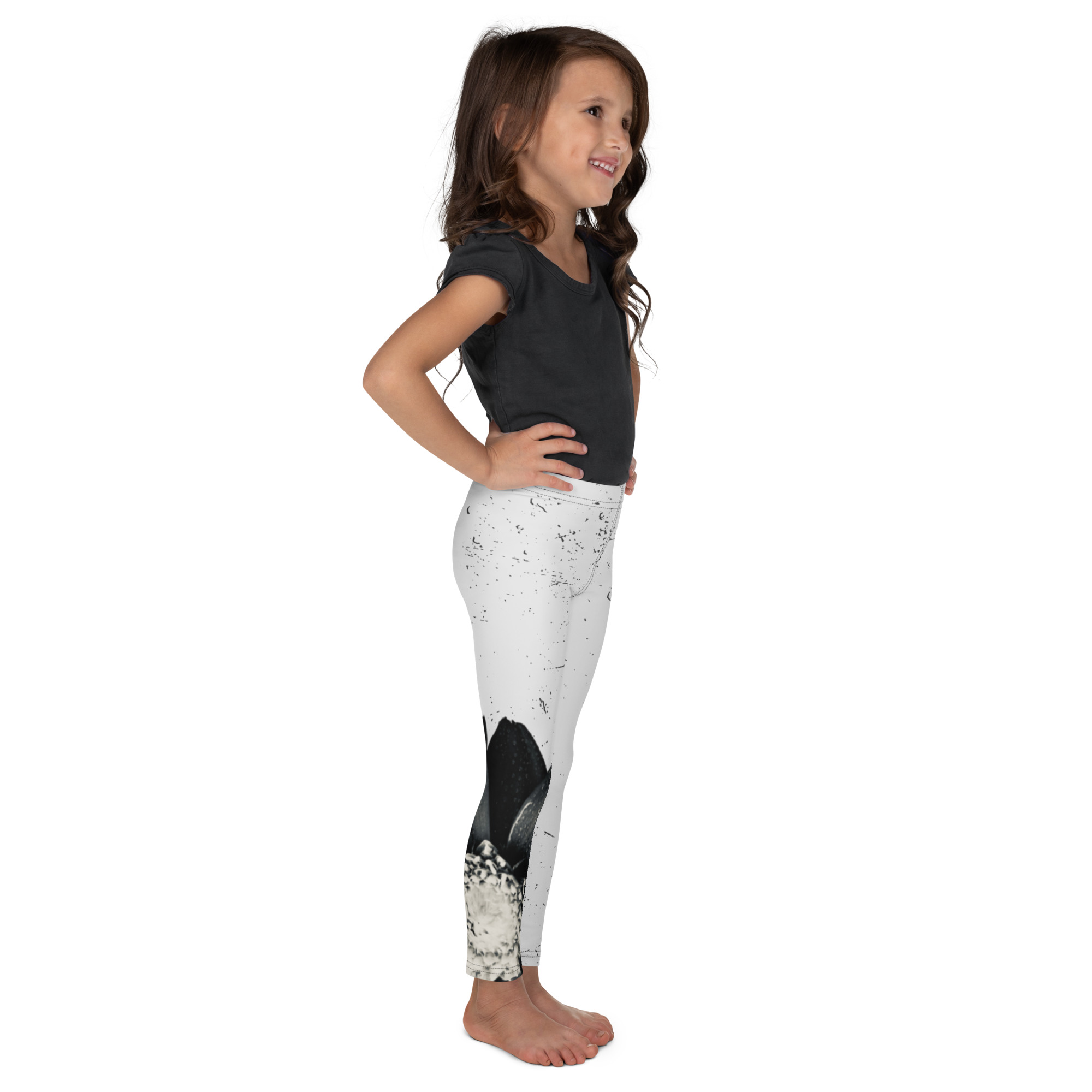 Black Dahlia – Children’s Leggings Black Dahlia – Children’s Leggings kids' leggings – 2T
