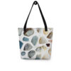 Shoreline Stones – Graphic Tote tote bags (front view)