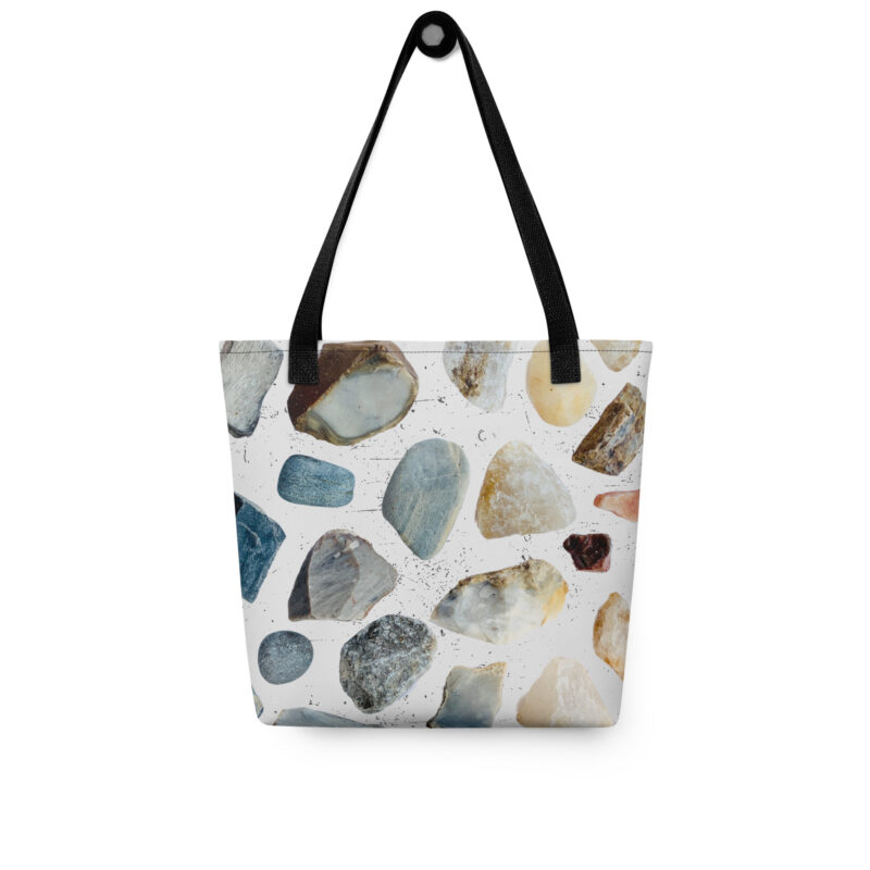Shoreline Stones – Graphic Tote tote bags