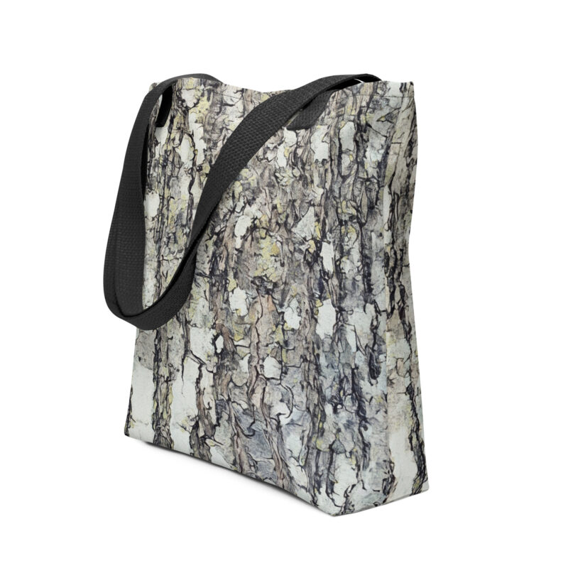 Pin Oak Bark – Graphic Tote tote bags (front view)