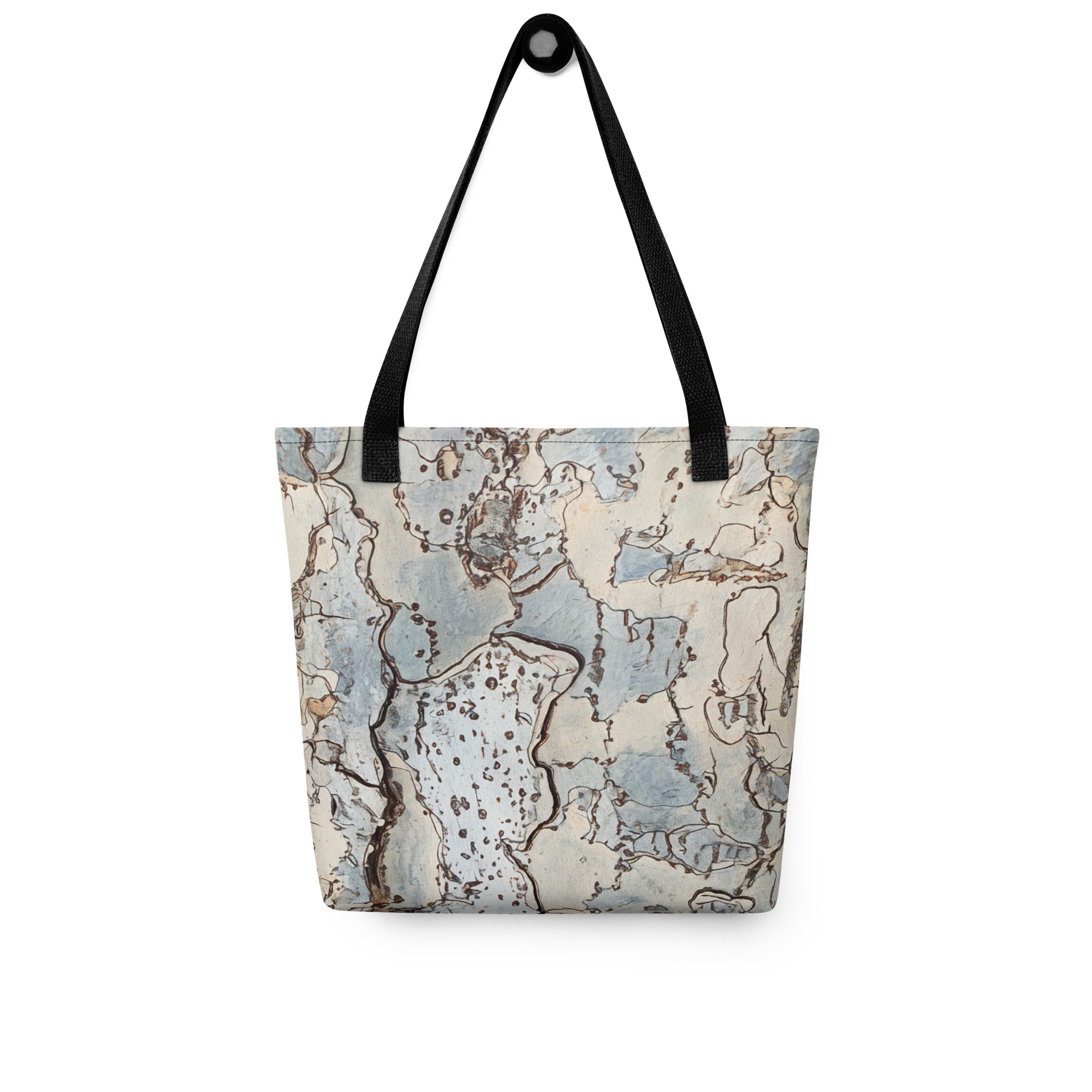 Chinese Elm Bark – Graphic Tote Chinese Elm Bark – Graphic Tote tote bags (front view)