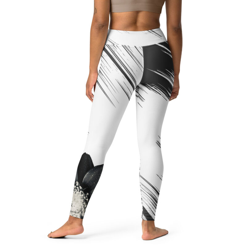 Black Dahlia – Yoga Leggings – XS (back view)