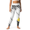 Yellow Cosmos – Yoga Leggings – XS (front view)