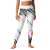 Pink Dahlia – Yoga Leggings – XS (front view)