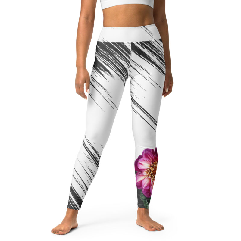 Zinnia – Yoga Leggings – XS (front view)